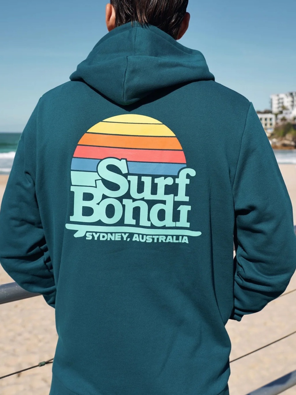 Between The Flags brand hoodie “Bondi beach”